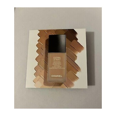 Chanel Ultra Le Teint Ultrawear All Day Comfort Foundation 0,9 ml Shade B30 officieel huidverzorgingsmonster parfum tester
