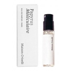 officiële parfummonster van Maison Crivelli Papyrus Moleculaire 1,5 ml 0,05 fl.oz.