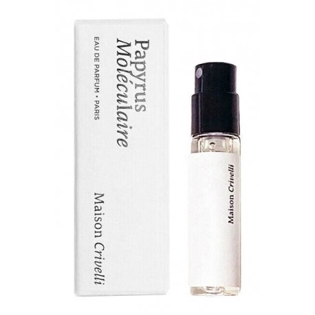 officiële parfummonster van Maison Crivelli Papyrus Moleculaire 1,5 ml 0,05 fl.oz.