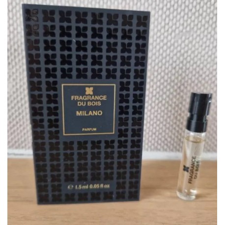 Fragrance Du Bois Milano 1,5 ml 0,05 fl. oz.officiële geurmonsters parfumtester