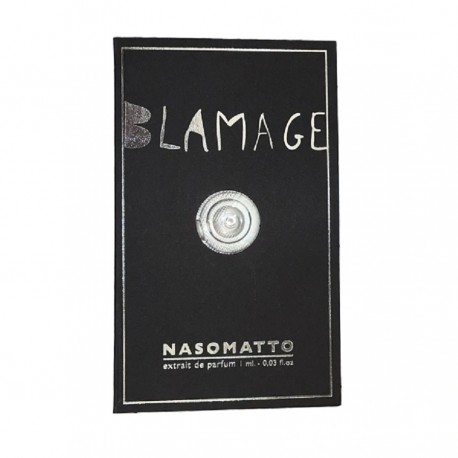 Nasomatto Blamage officieel parfum monster 1ml 0.03 fl.oz. parfum tester